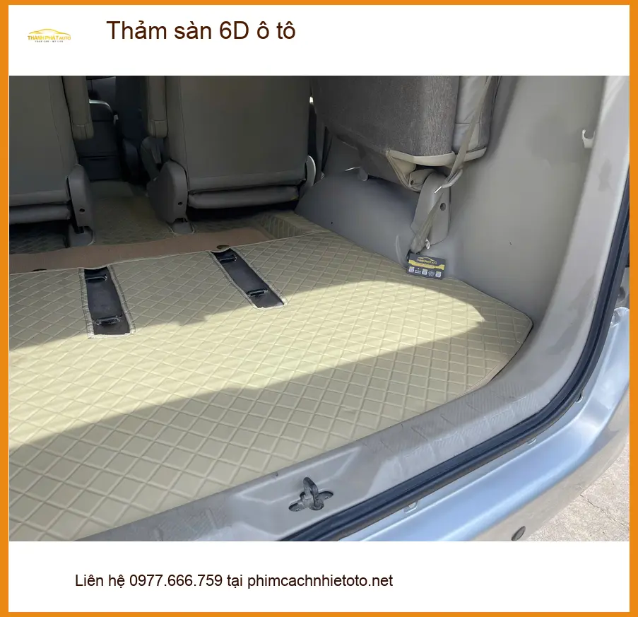 Anh Khang lắp thảm sàn 6D ô tô cho Hyundai Creta tại Quận 12 để nội thất luôn sạch đẹp ảnh thực tế 4