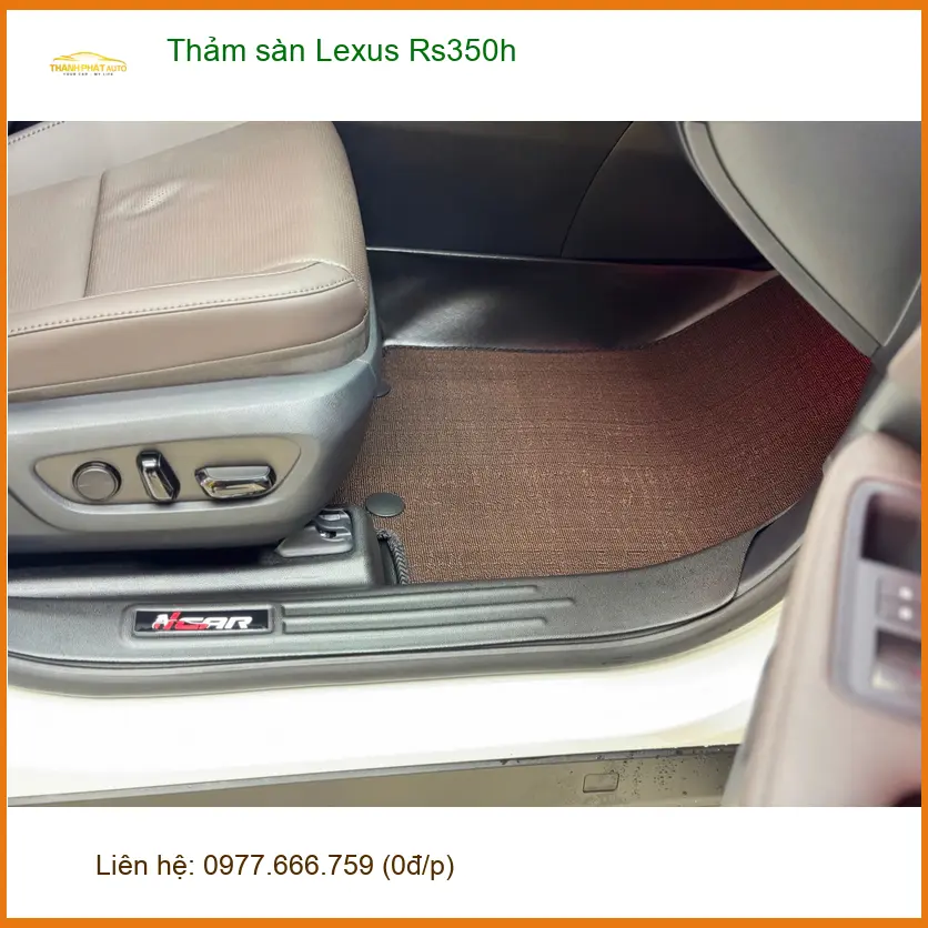 Anh Kiệt lắp thảm sàn Lexus Rs350h tại Quận Bình Tân để nội thất luôn sạch đẹp