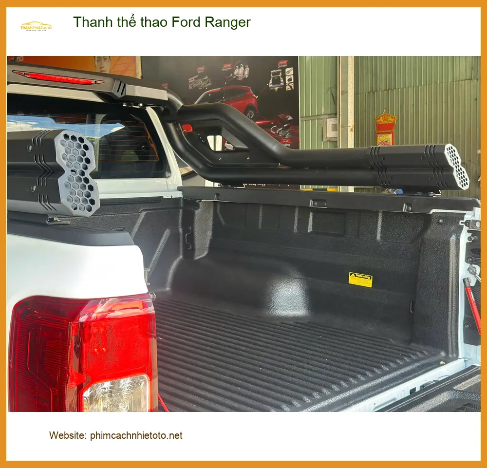Anh Khang lắp thanh thể thao Ford Ranger tại Quận 9 để nâng tầm phong cách xe ảnh thực tế 2