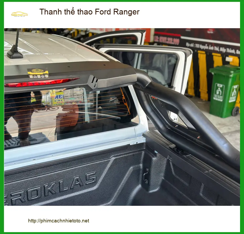 Anh Khang lắp thanh thể thao Ford Ranger tại Quận 9 để nâng tầm phong cách xe ảnh thực tế 3