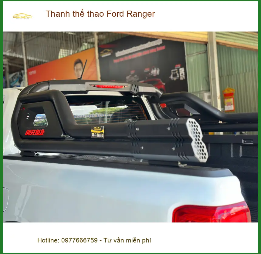 Anh Khang lắp thanh thể thao Ford Ranger tại Quận 9 để nâng tầm phong cách xe ảnh thực tế 5