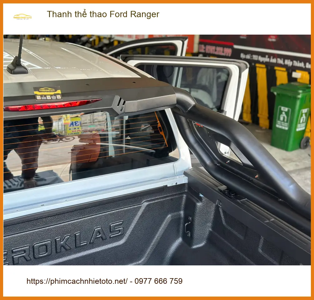 Anh Dũng lắp thanh thể thao Ford Ranger tại Hóc Môn cho vẻ ngoài thể thao ảnh thực tế 4
