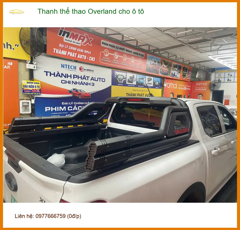 Anh Minh lắp Thanh thể thao Overland cho Ford Ranger tại Quận 12 ảnh thực tế 3