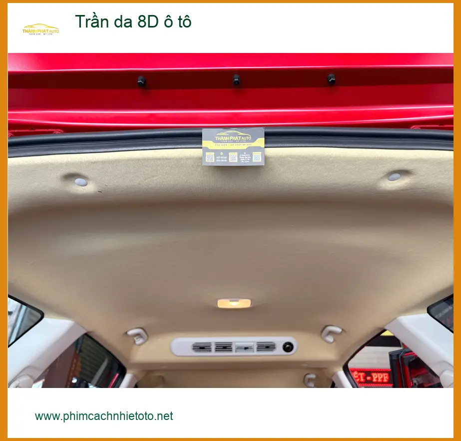 Anh Quang bọc trần da 8D ô tô Honda CRV tại Quận Tân Bình ảnh thực tế 3