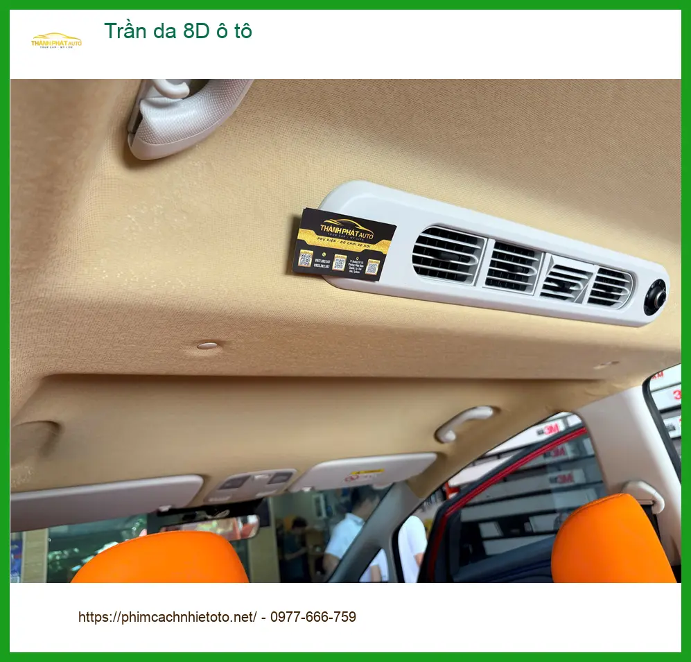 Anh Quang bọc trần da 8D ô tô Honda CRV tại Quận Tân Bình ảnh thực tế 4
