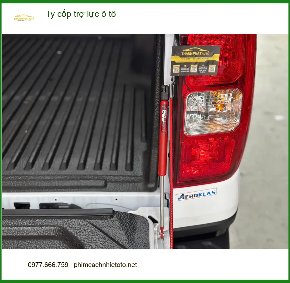 Địa chỉ lắp ty cốp trợ lực ô tô uy tín tại Quận 5 cho Hyundai Santa Fe
