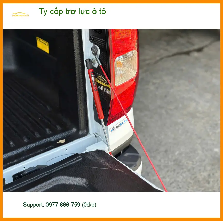 Địa chỉ lắp ty cốp trợ lực ô tô uy tín tại Quận 5 cho Hyundai Santa Fe ảnh thực tế 2