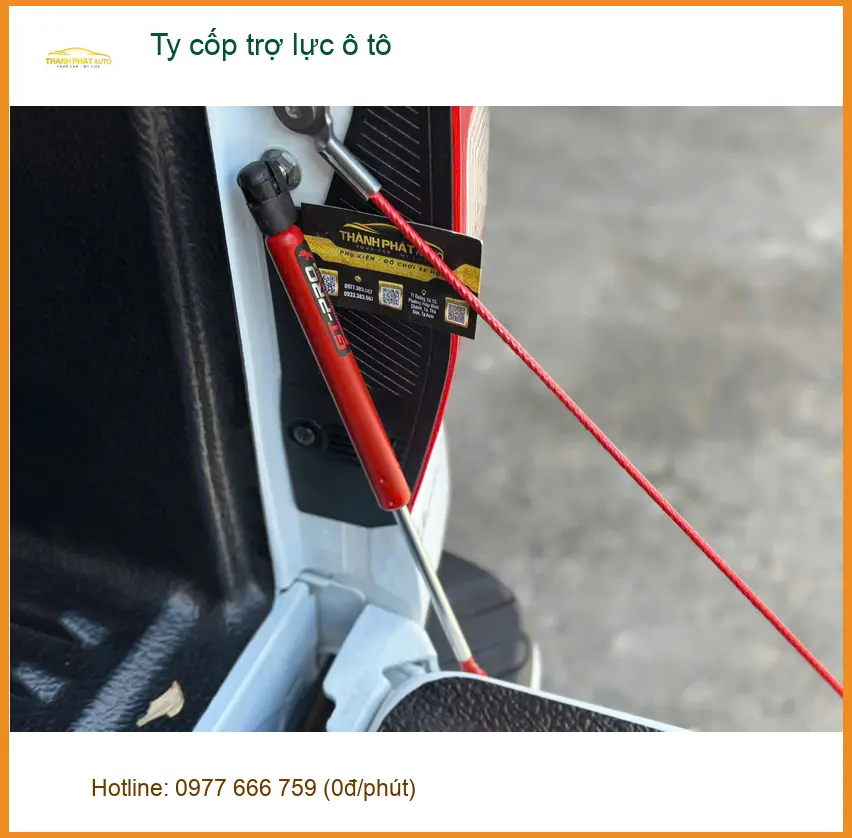Địa chỉ lắp ty cốp trợ lực ô tô uy tín tại Quận 5 cho Hyundai Santa Fe ảnh thực tế 3