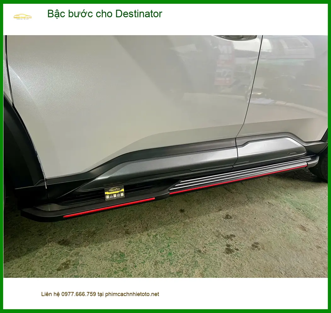Anh Kiên lắp bậc bước cho Destinator tại Quận Thủ Đức để tiện lên xuống ảnh thực tế 3