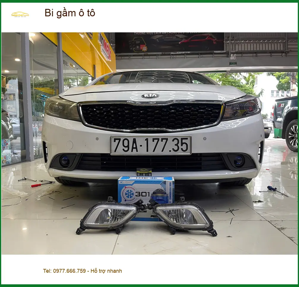 Anh Quân độ bi gầm ô tô Hyundai Creta tại Quận 9 để cải thiện tầm nhìn khi lái đêm ảnh thực tế 2