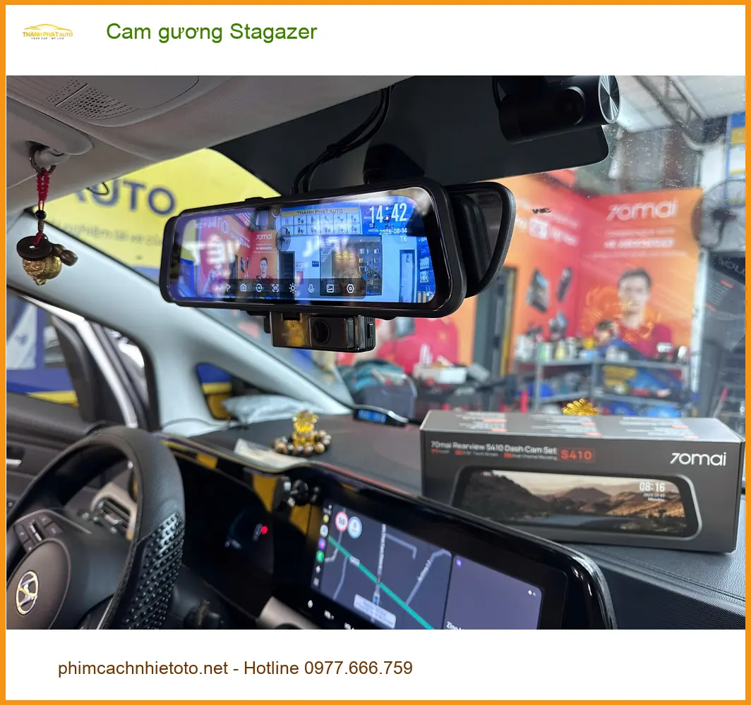 Anh Tùng lắp cam gương Hyundai Stargazer tại Quận 12 để an toàn hơn khi lùi xe ảnh thực tế 3