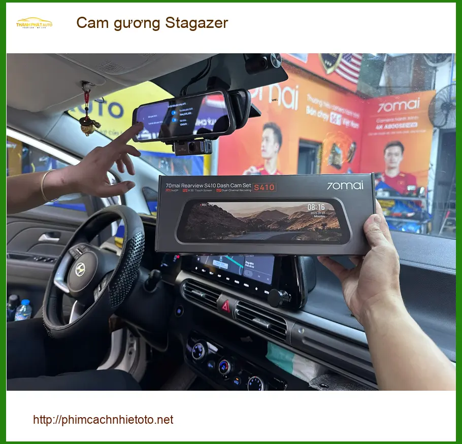 Anh Tùng lắp cam gương Hyundai Stargazer tại Quận 12 để an toàn hơn khi lùi xe ảnh thực tế 4