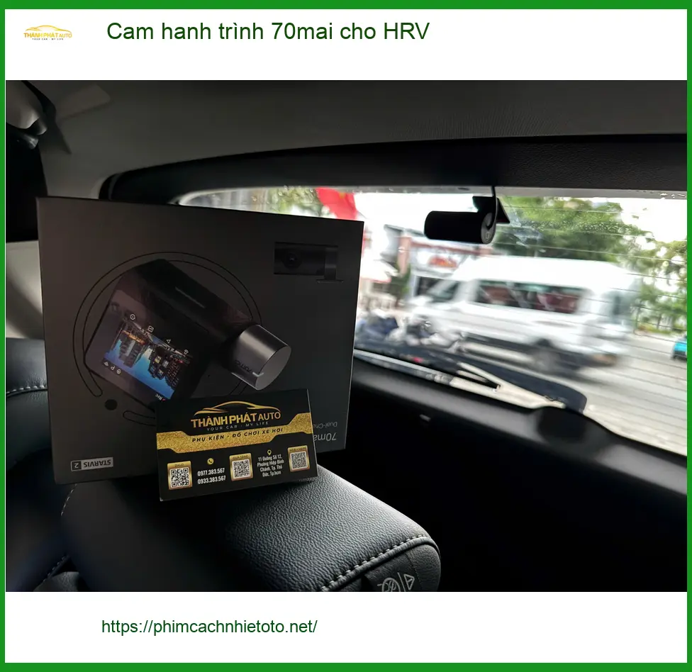 Anh Minh lắp cam hành trình 70mai cho HRV ở Quận 9 để bảo vệ tài sản ảnh thực tế 3