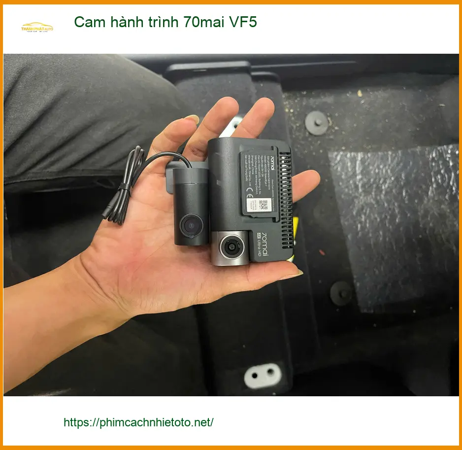 Anh Vĩ lắp Cam hành trình 70mai VF5 cho Toyota Vios tại Quận 9 ảnh thực tế 3