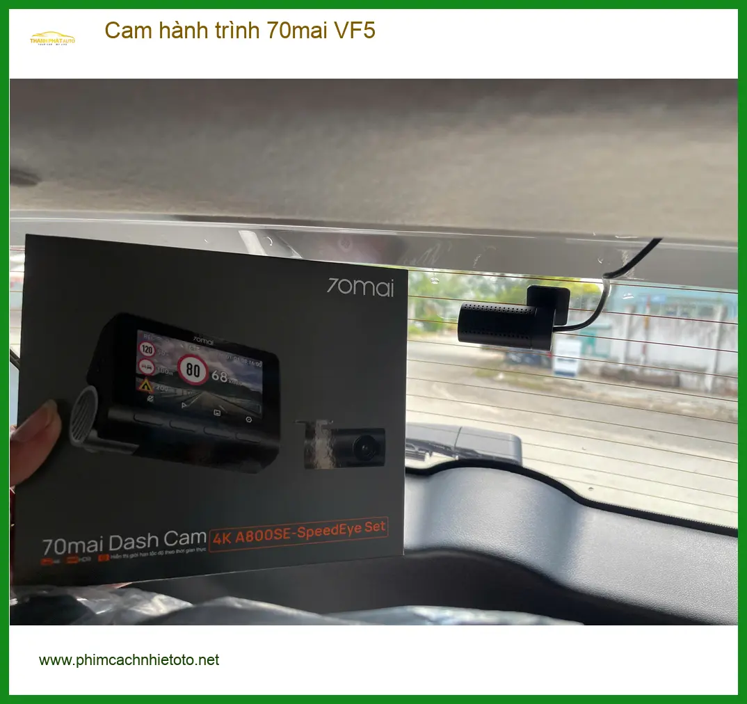 Anh Vĩ lắp Cam hành trình 70mai VF5 cho Toyota Vios tại Quận 9 ảnh thực tế 4