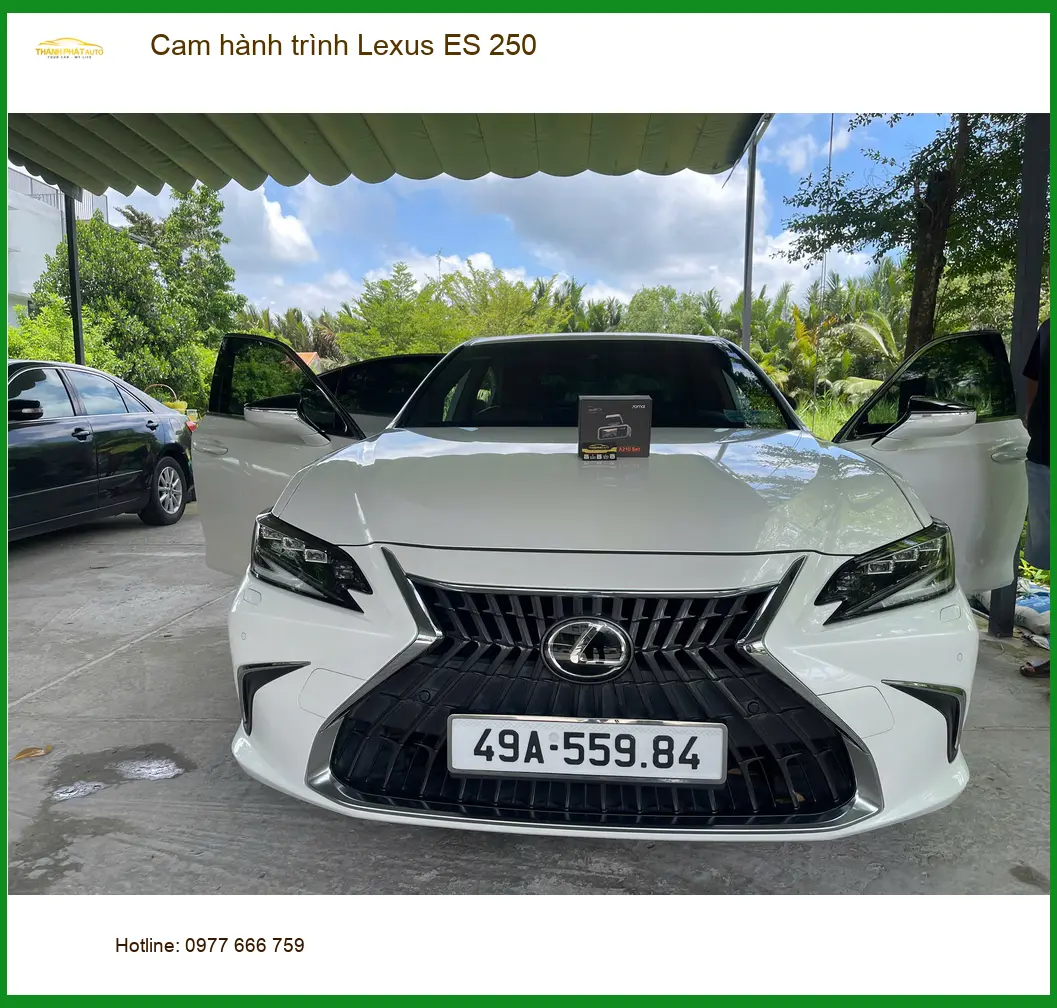 Anh Quang Vinh lắp cam hành trình Lexus ES 250 tại Quận 9 để an tâm mỗi chuyến đi ảnh thực tế 2