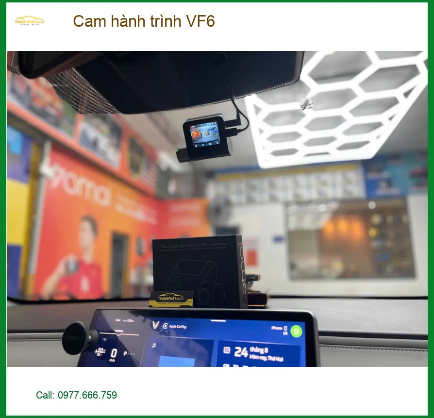 Anh Tài lắp cam hành trình VF6 tại Quận 12 để ghi lại mọi khoảnh khắc an toàn trên đường ảnh thực tế 4