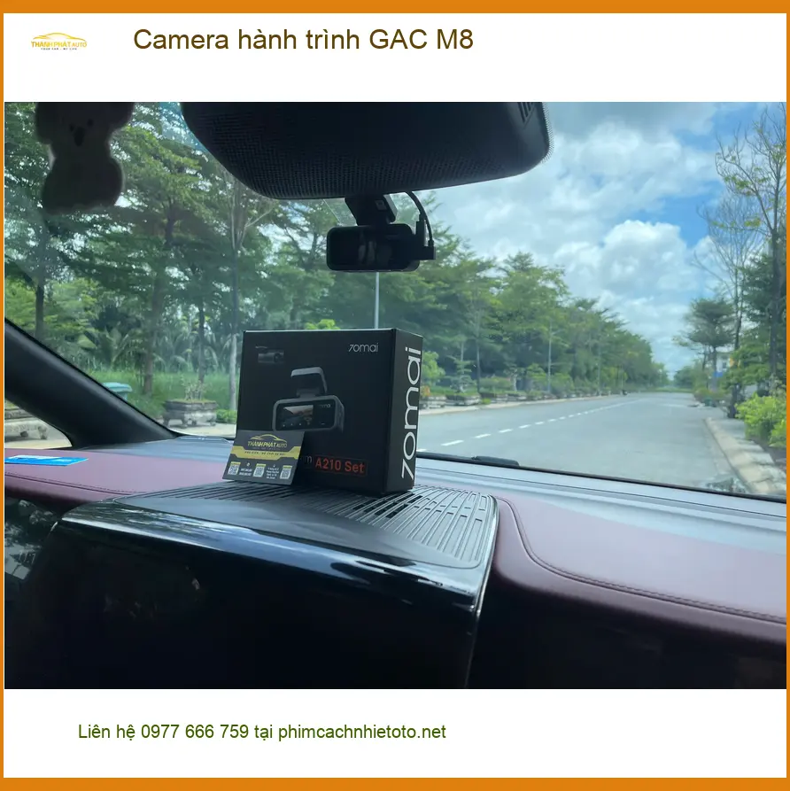 Anh Kiên lắp Camera hành trình GAC M8 Quận 9 để ghi lại hành trình hàng ngày ảnh thực tế 5