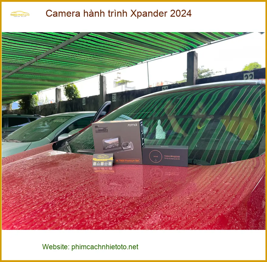 Anh Hoàng Nam lắp Camera hành trình Xpander 2024 Quận 9 để yên tâm di chuyển