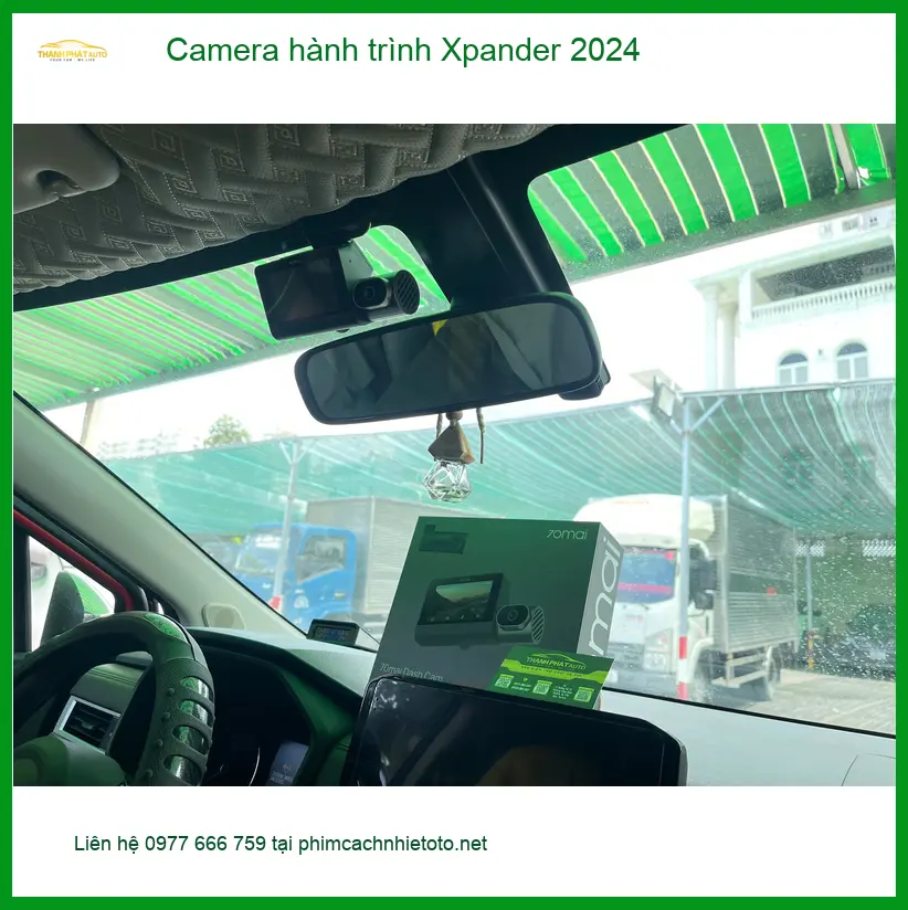 Anh Hoàng Nam lắp Camera hành trình Xpander 2024 Quận 9 để yên tâm di chuyển ảnh thực tế 4