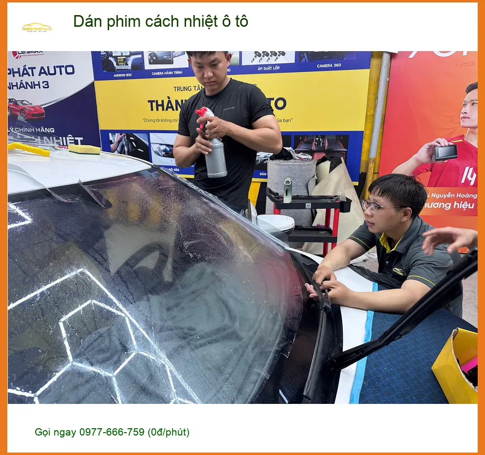Anh Tấn dán phim cách nhiệt ô tô Hyundai Accent tại Quận 12 chống nóng hiệu quả ảnh thực tế 4