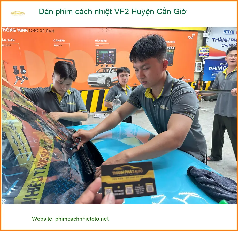 Nơi Dán Phim Cách Nhiệt Ô Tô phim cách nhiệt VF2 Huyện Cần Giờ - Giá Tốt TPHCM ảnh thực tế 2