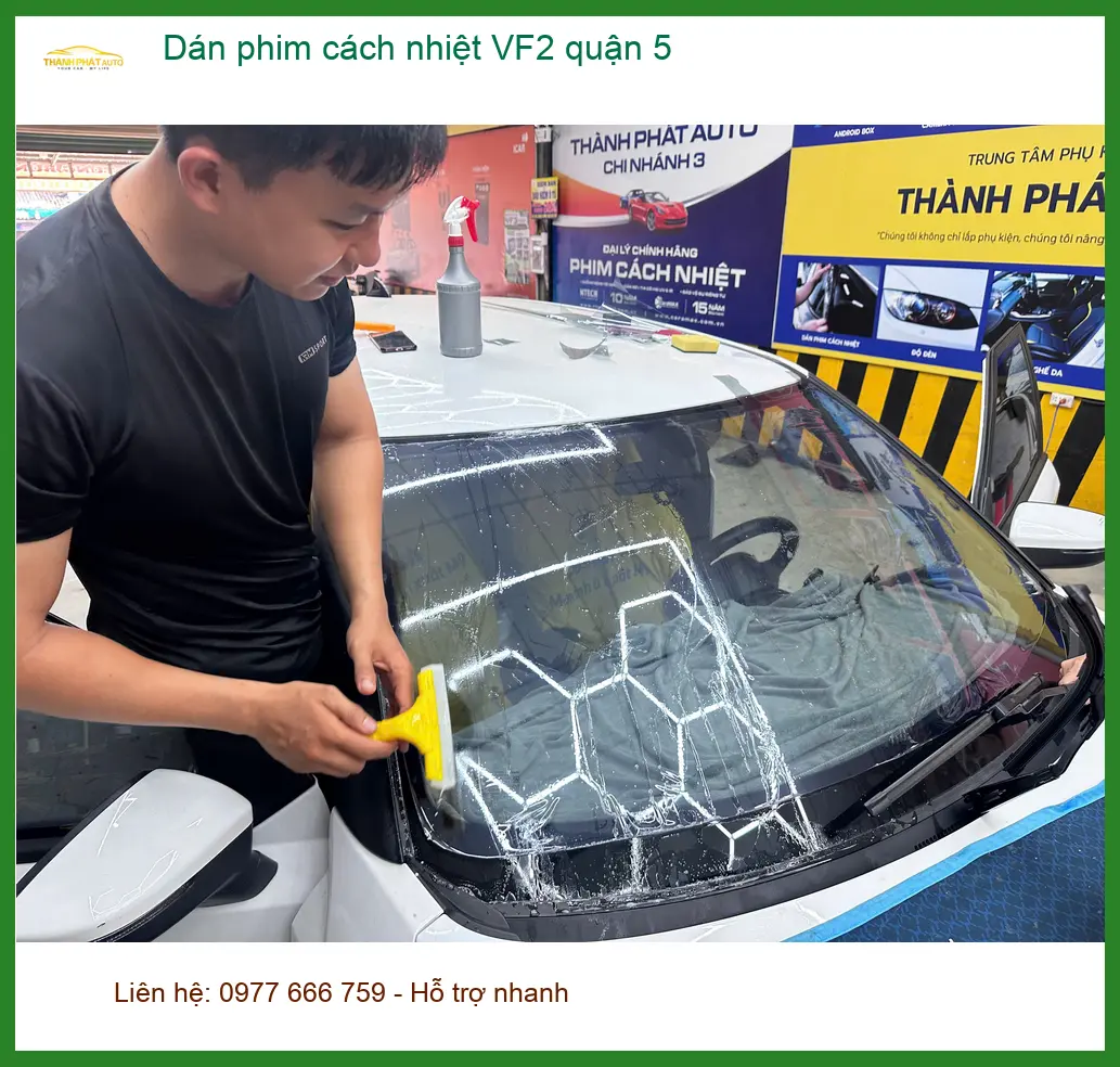 Nơi Dán Phim Cách Nhiệt Ô Tô phim cách nhiệt VF2 quận 5 - Gắn Nhanh Trong Ngày