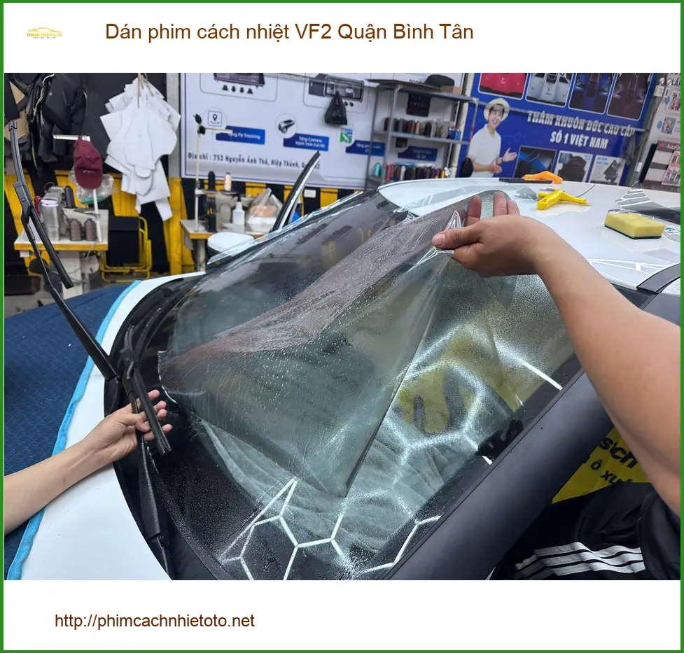Nơi Dán Phim Cách Nhiệt Ô Tô VF2 Quận Bình Tân - Giá Tốt TPHCM