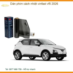 Dán Phim Cách Nhiệt Vinfast VF5 2026 - Địa Chỉ Gắn Uy Tín TPHCM
