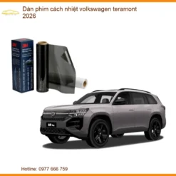 Dán Phim Cách Nhiệt Volkswagen Teramont 2026 - Trung Tâm Lắp Đặt Uy Tín TPHCM