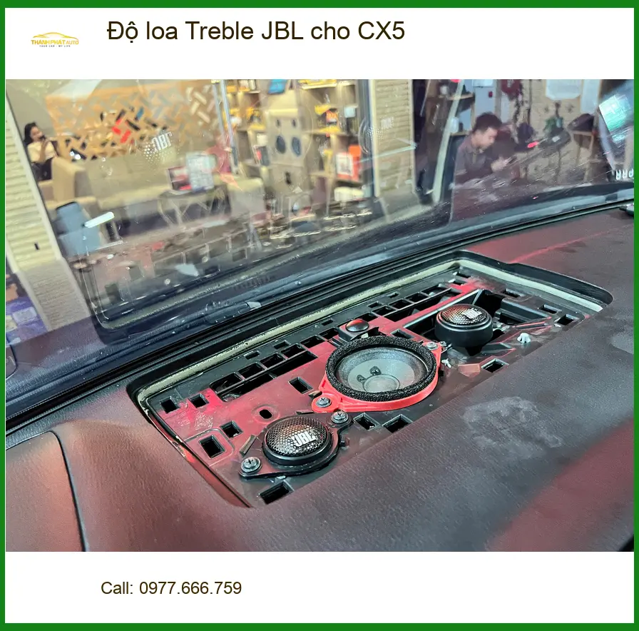 Anh Hưng độ loa Treble JBL cho CX5 tại Thủ Đức để cải thiện chất âm ảnh thực tế 4