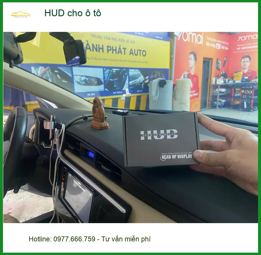 Anh Minh lắp HUD cho Hyundai Accent tại Quận 12 muốn lái xe an toàn hơn. ảnh thực tế 3