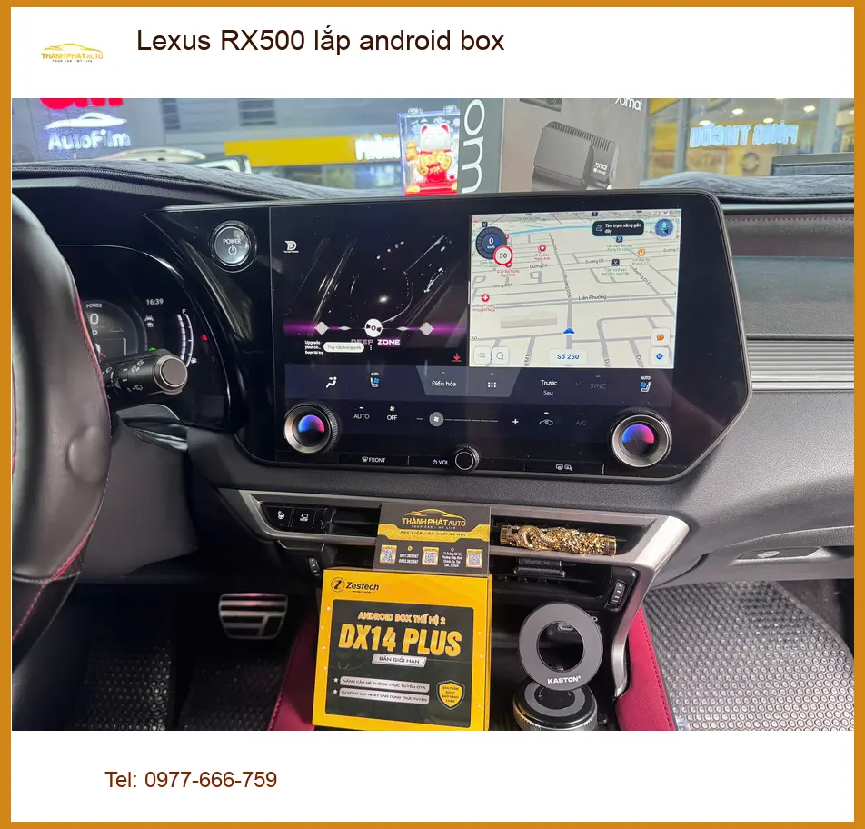 Trung tâm lắp Android Box Lexus RX500 Quận 9 uy tín, giá tốt ảnh thực tế 2