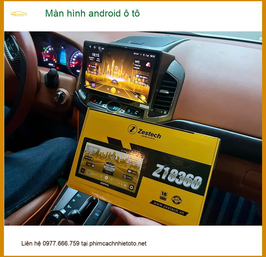 Anh Khải lắp màn hình Android ô tô cho Honda CRV tại Thủ Đức để tiện giải trí trên xe