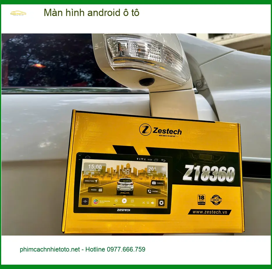 Anh Khải lắp màn hình Android ô tô cho Honda CRV tại Thủ Đức để tiện giải trí trên xe ảnh thực tế 3