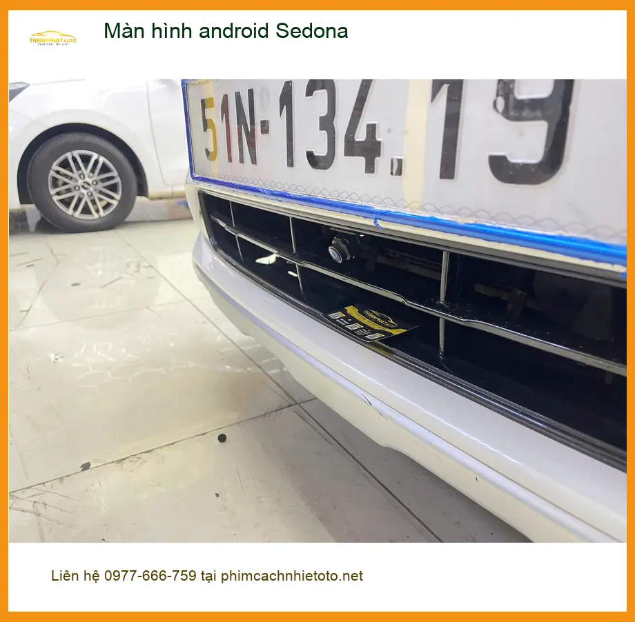 Anh Bách lắp màn hình Android Sedona tại Quận 9 để nâng cấp giải trí trên xe ảnh thực tế 3