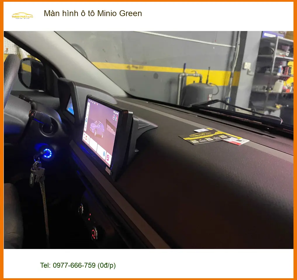 Anh Quân nâng cấp Màn hình ô tô Minio Green cho Kia Sonet tại Quận 12