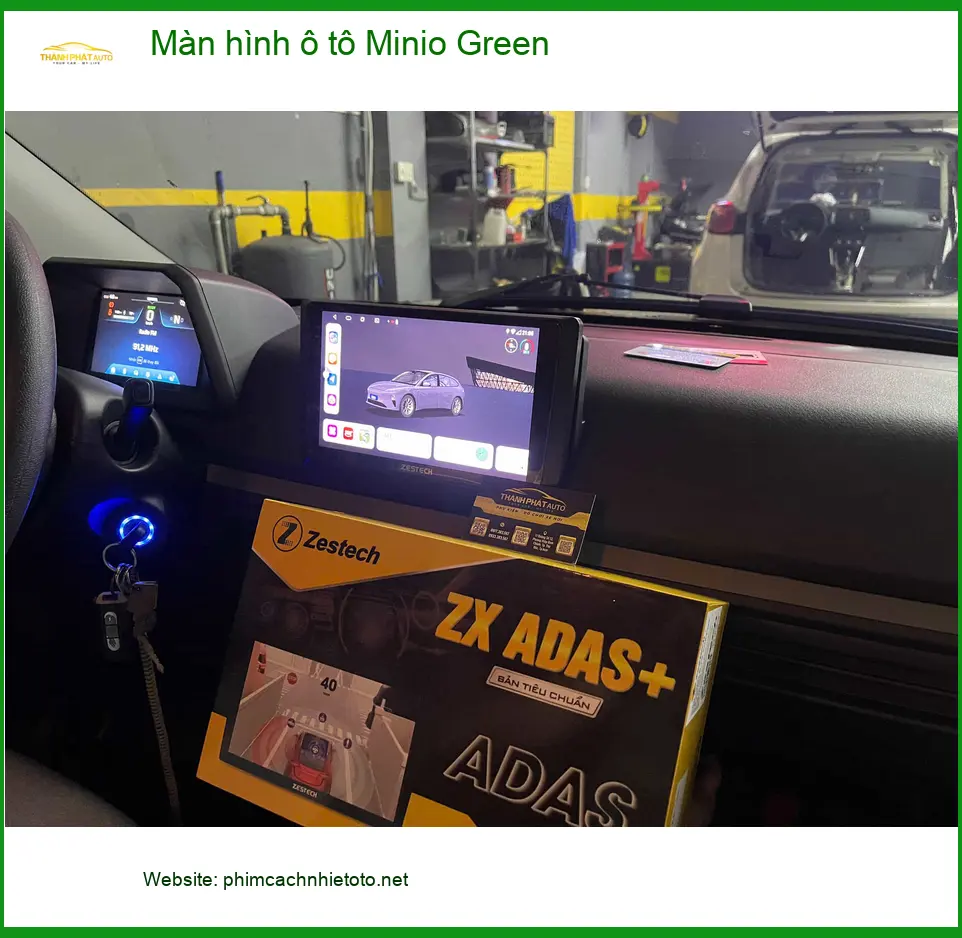 Anh Quân nâng cấp Màn hình ô tô Minio Green cho Kia Sonet tại Quận 12 ảnh thực tế 3