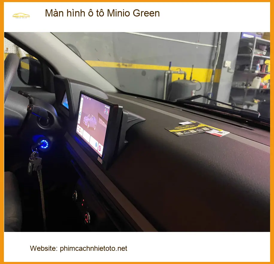 Chị Lan Anh lắp màn hình ô tô Minio Green cho Mazda CX-5 tại Quận 9 cho xe tiện nghi hơn. ảnh thực tế 5