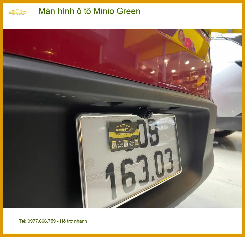 Anh Việt gắn Màn hình ô tô Minio Green cho Mazda 3 tại Thủ Đức ảnh thực tế 2