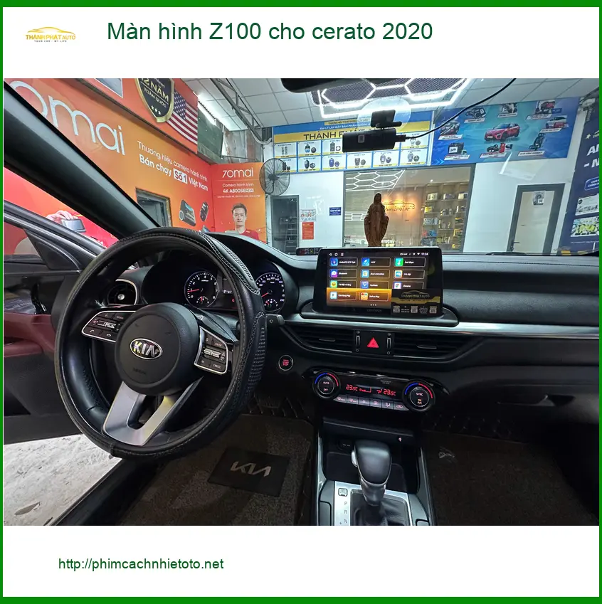 Anh Dũng lắp màn hình Z100 cho Cerato 2020 tại Quận 12 ảnh thực tế 4
