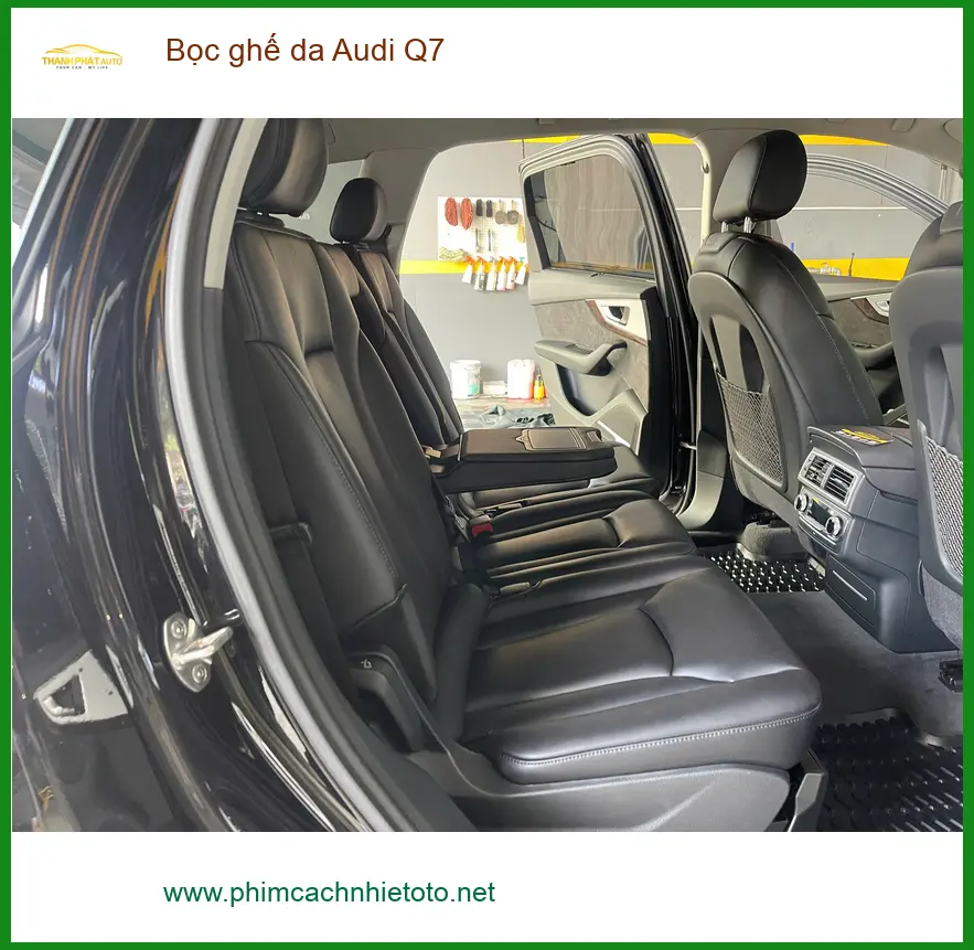 Anh Duy Khang bọc ghế da Audi Q7 tại Quận 9 vì ghế cũ bị hỏng do bé nghịch ảnh thực tế 3