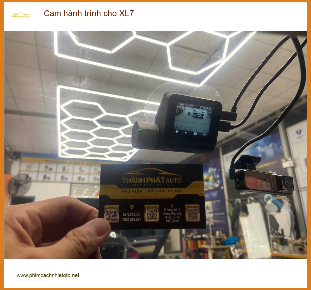 Chú Phát lắp cam hành trình chính hãng cho Suzuki XL7 ở Quận 12 ảnh thực tế 2