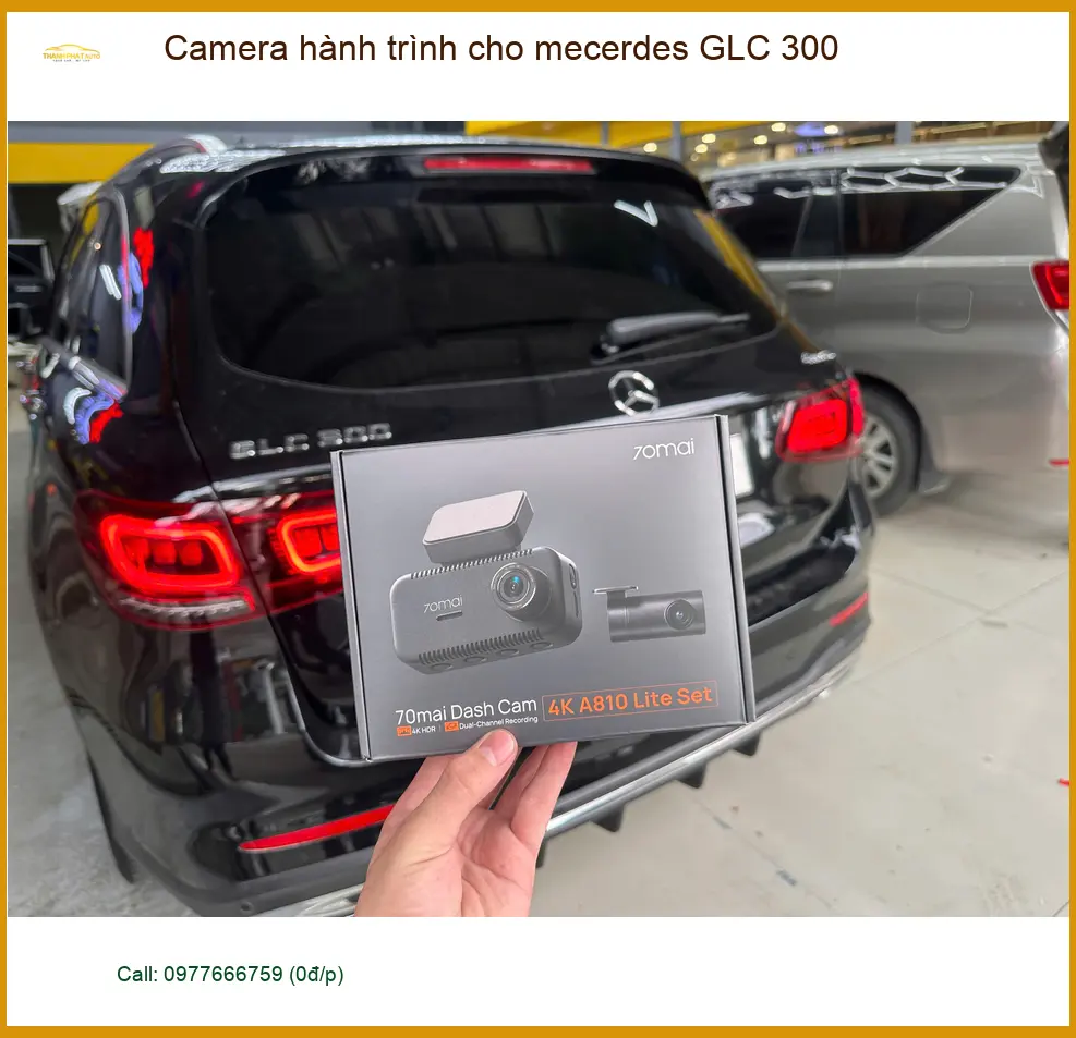 Anh Quang lắp Camera hành trình Mercedes GLC 300 tại Quận 9 để bảo vệ xe ảnh thực tế 5