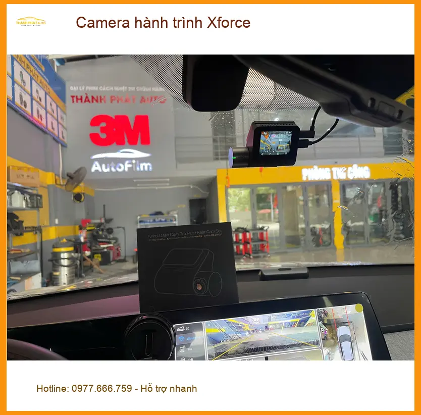 Anh Long lắp Camera hành trình Xforce cho Mazda 3 tại Quận 9