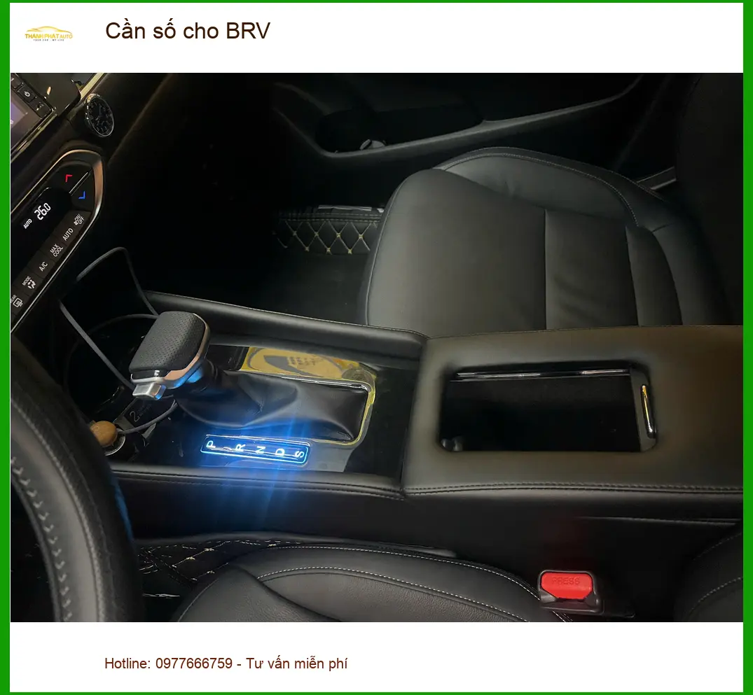 Anh Duy lắp cần số mới cho Honda BRV tại Quận 9 vì cần số cũ bị lỏng
