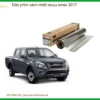 Dán Phim Cách Nhiệt Isuzu Dmax 2017 - Trung Tâm Lắp Đặt Uy Tín TPHCM