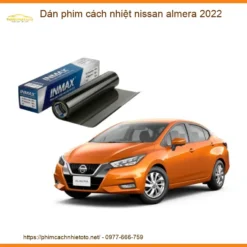 Dán Phim Cách Nhiệt Nissan Almera 2022 - Trung Tâm Thi Công Uy Tín TPHCM
