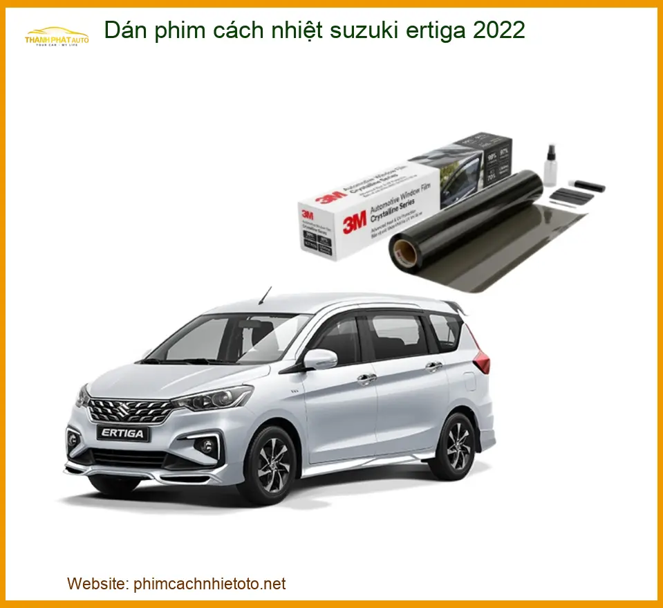 Dán Phim Cách Nhiệt Suzuki Ertiga 2022 - Trung Tâm Lắp Đặt Uy Tín TPHCM