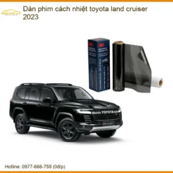 Dán Phim Cách Nhiệt Toyota Land Cruiser 2023 - Trung Tâm Gắn Uy Tín TPHCM